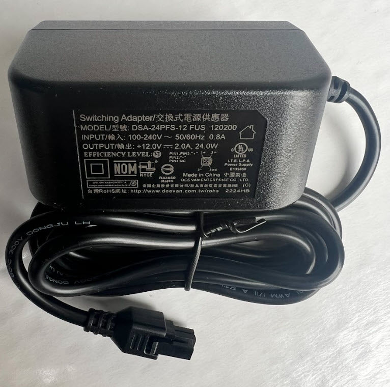 Peplink Power Supply ACW-632 12V2A 4-Pin