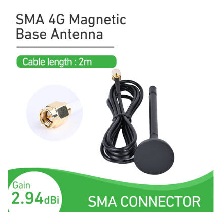 Inhand Networks SMA 4G Magnetic Base Antenna